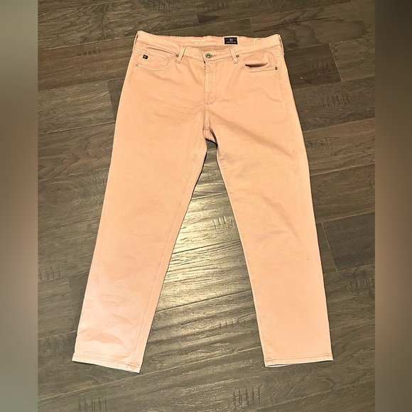 Ag Adriano Goldschmied Denim - AG Adriano Goldschmied “The Prima Crop” Cigarette Pants – Blush Pink – Size 31R